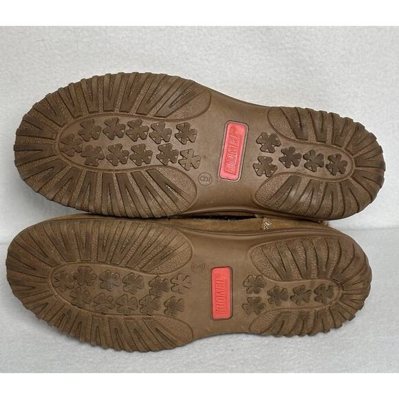 Khombu Ankle Boots Laura Chestnut Brown All Weather Water Repellent Womens Sz 9M - Picture 5 of 7